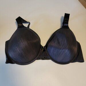 Vanity Fair Bra Womens Size 40DD Black Lined Underwire‎ Back Closure 76338 EUC